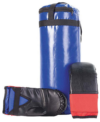 Боксерский мешок 6кг + перчатки