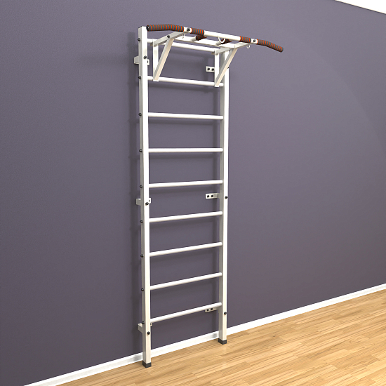 картинка Шведская стенка "LittleSport" Pull-Up (белый*белый) от магазина Лазалка