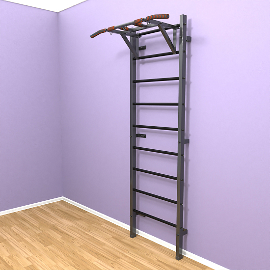 картинка Шведская стенка "LittleSport" Pull-Up (черный*черный) от магазина Лазалка