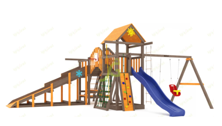 картинка Всесезонная площадка IgraGrad С Мостик 1 SF2 от магазина Лазалка