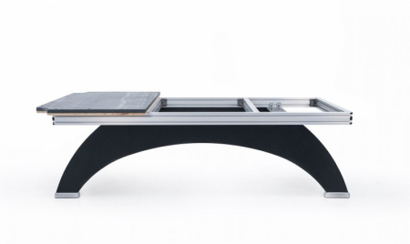 картинка Стол / пул "Rasson OX" 9 ф (черный) с плитой от магазина Лазалка