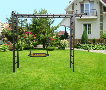 картинка Уличная шведская стенка Sv Sport рукоход У521.2 (Турник/Гнездо 115см) от магазина Лазалка