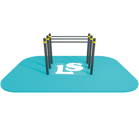 Спортивный комплекс брусья тройные ВоркАут ЛС12