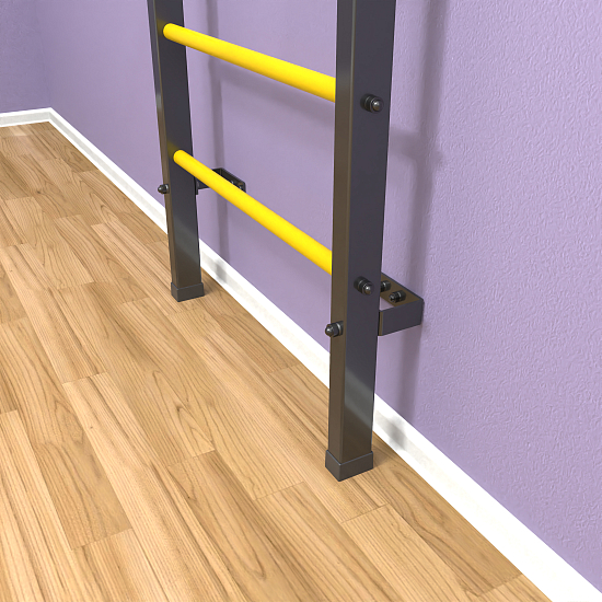 картинка Шведская стенка "LittleSport" Pull-Up (черный*желтый) от магазина Лазалка