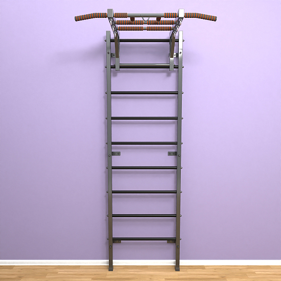 картинка Шведская стенка "LittleSport" Long (черный*черный) от магазина Лазалка