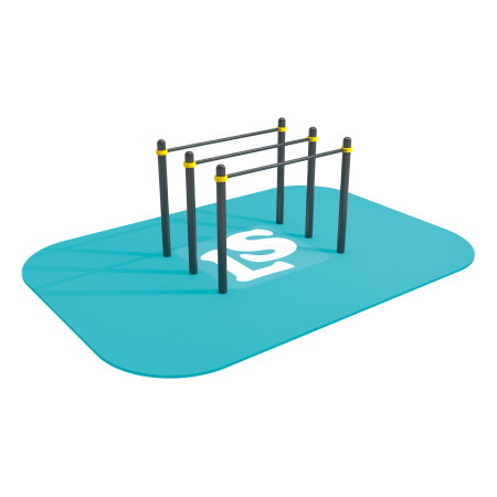 Спортивный комплекс брусья тройные ВоркАут ЛС12