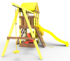 картинка Детская игровая площадка Пикник  "Элит" с винтовой трубой (желтый) от магазина Лазалка